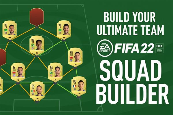 Build your ultimate team with the fifa 22 squad builder